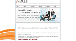 Desktop Screenshot of leekie.com